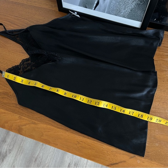 BLACK LACE RACERBACK ADJUSTABLE CAMI #0320 - Picture 8 of 8